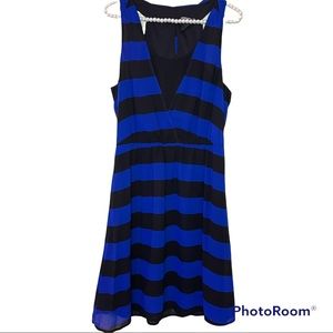H&M Striped Racer Back Dress